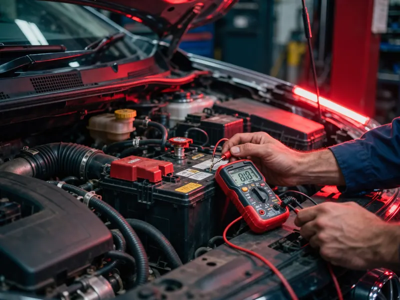 Teste e troca de bateria automotiva em Jacareí SP